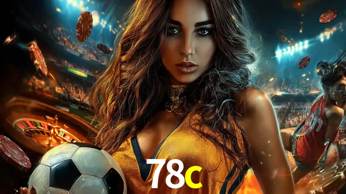 Mulher segurando uma bola de futebol em uma montagem que mistura a paixão esportiva com a emoção da roleta de cassino, tudo disponível na plataforma 78c.